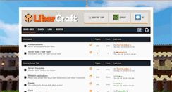 Desktop Screenshot of libercraft.net